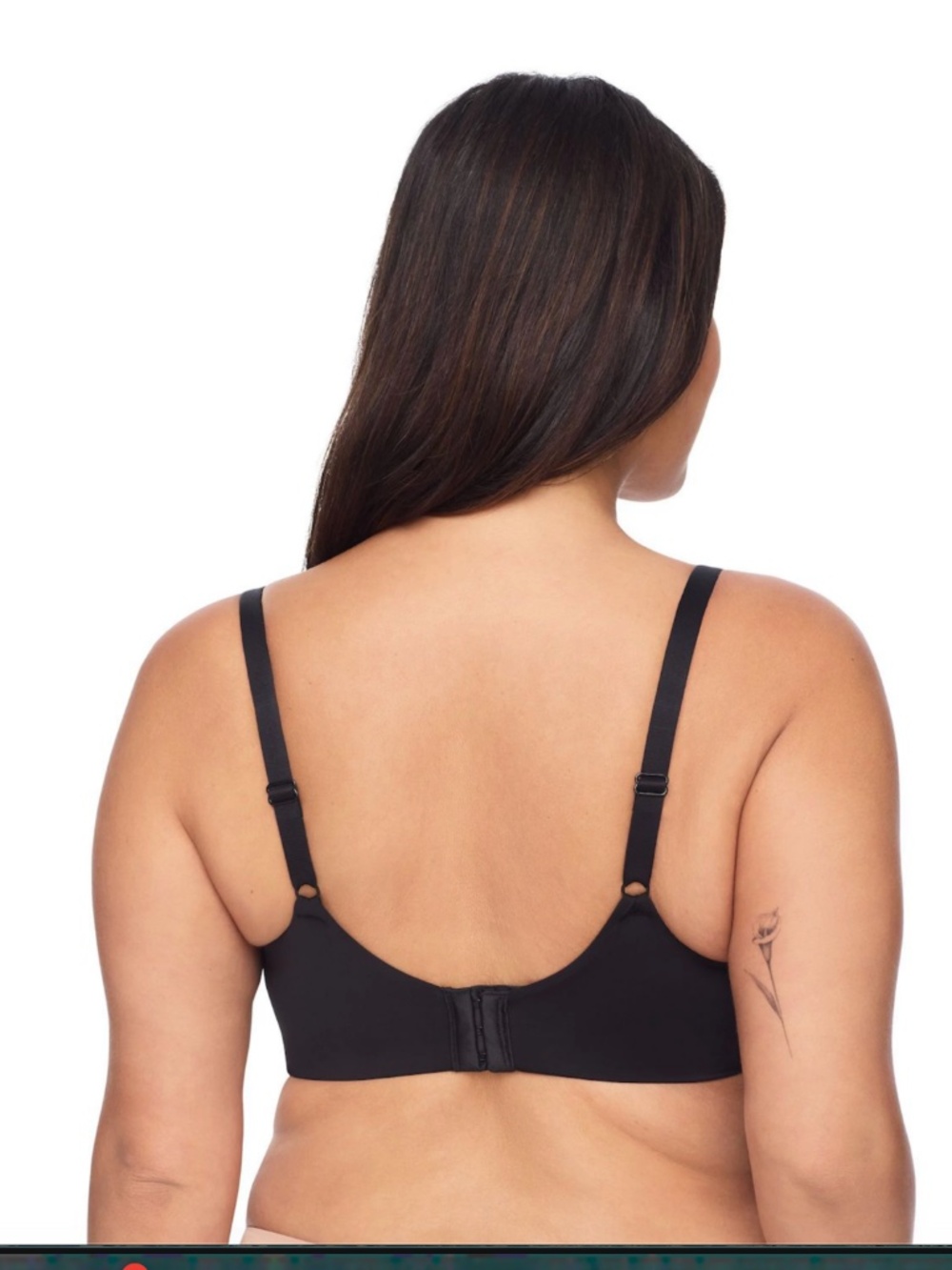 Womens Olga Cloud 9(tm) Underwire Contour Lace Bra GF7961A BLACK - Picture 2 of 6